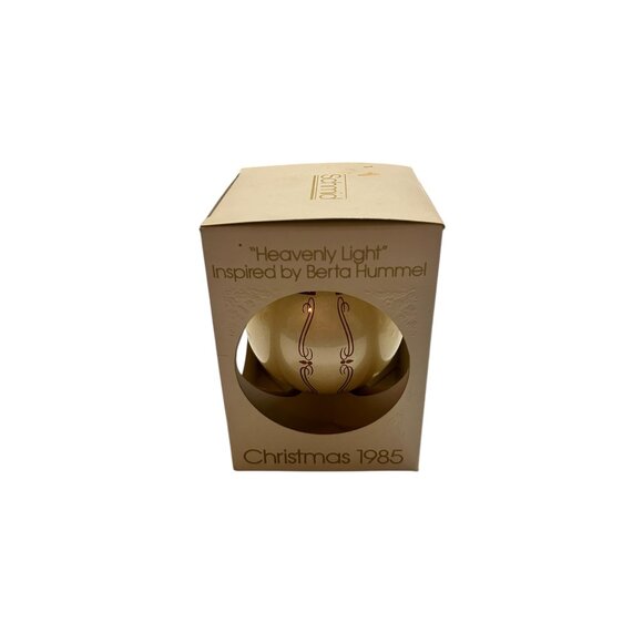 Berta Hummel 1985 Christmas Ornament Heavenly Light Schmid - Picture 13 of 13
